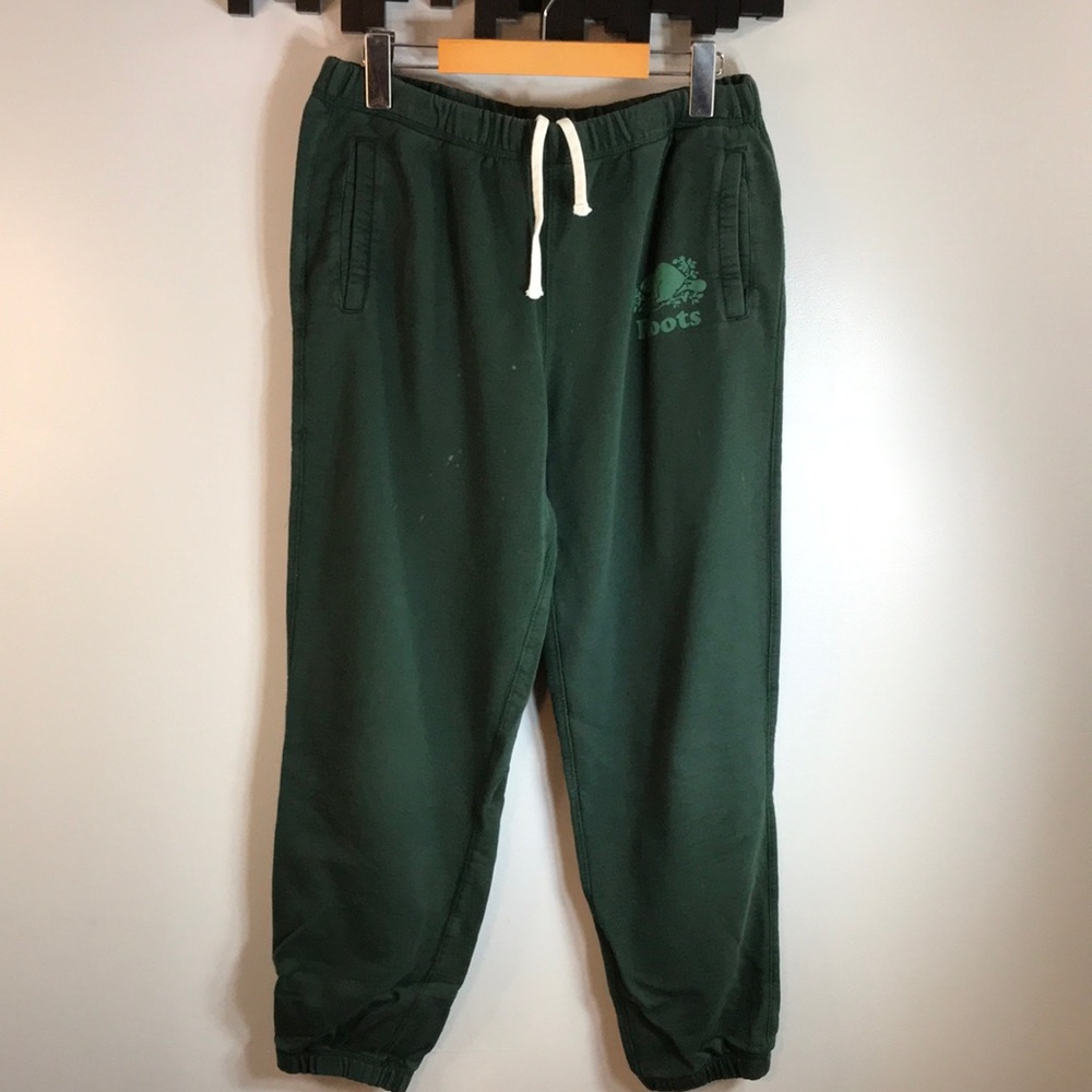 Roots Forest Green Joggers* Read Description